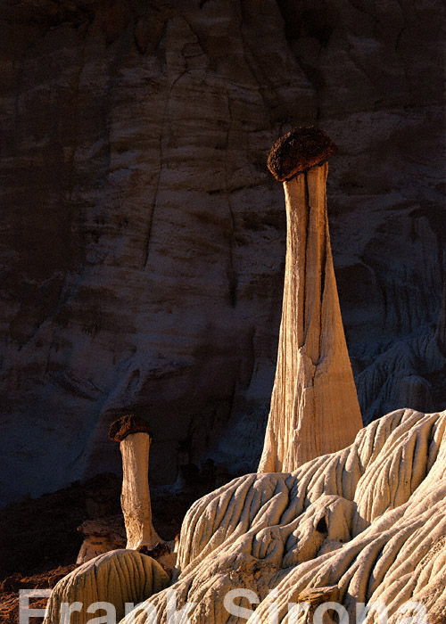 Petrified Ghosts Hoodoos Caprock &copy; Frank Sirona