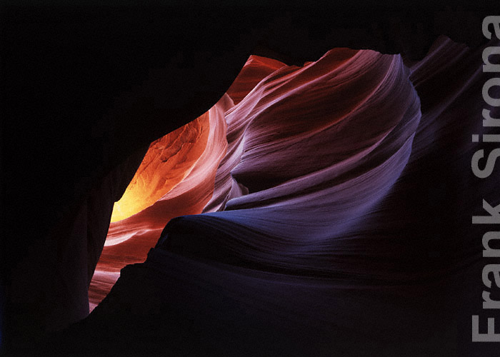 Into the Light Slit Canyon &copy; Frank Sirona