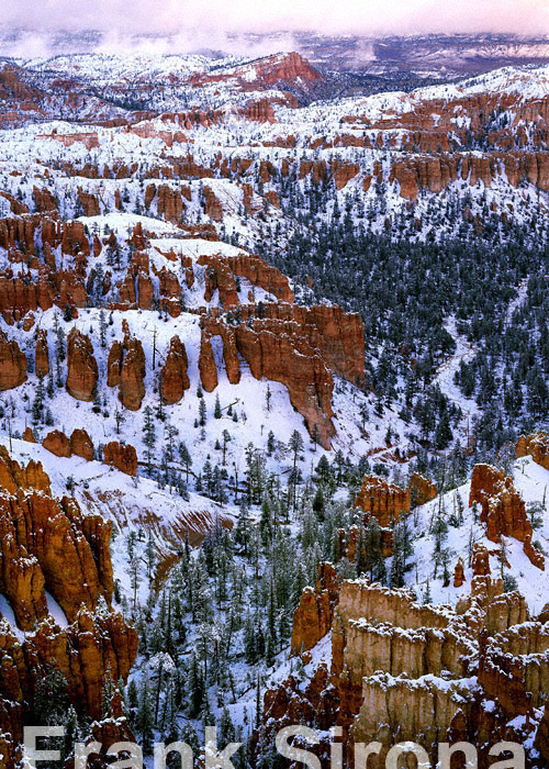 Winter in the City Bryce Canyon &copy; Frank Sirona
